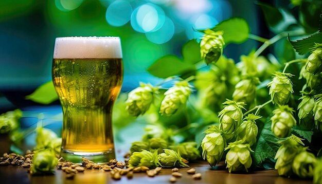 Craft Brew Perfection Bierpul en Hop Generatieve AI