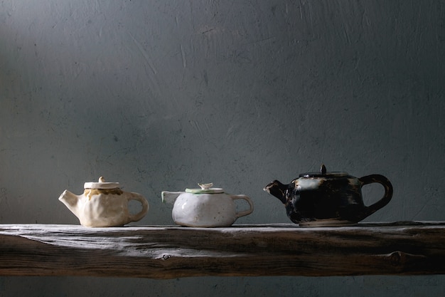 Craft ceramic teapots