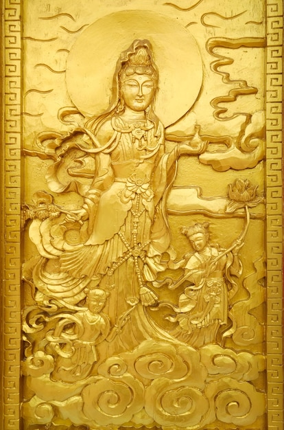 craft of golden Guan Yin