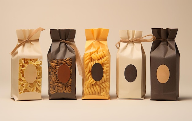 craft packaging for pasta and other products