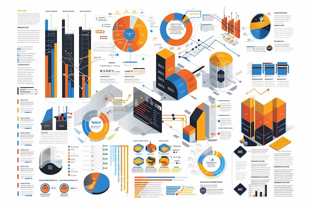 Photo craft a visually appealing infographic on the corp generative ai