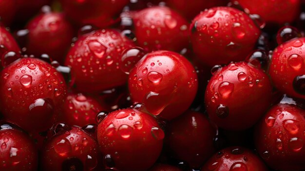 Cranberry close up