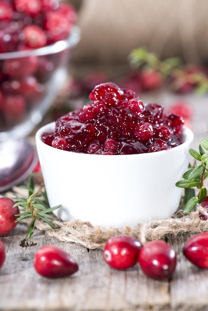 Cranberry jam