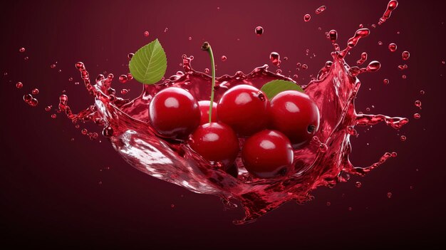 Cranberry Juice Splash Taart