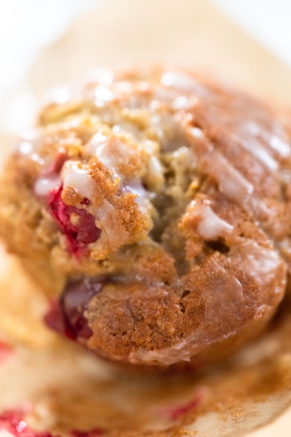 Cranberry muffin