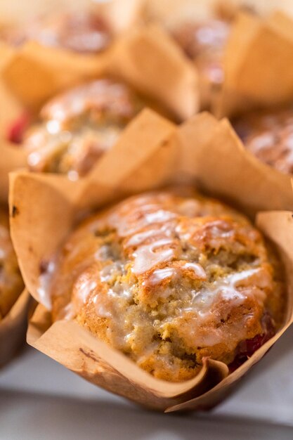 Cranberry muffins