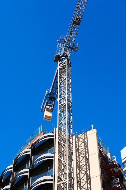 Crane at a construction
