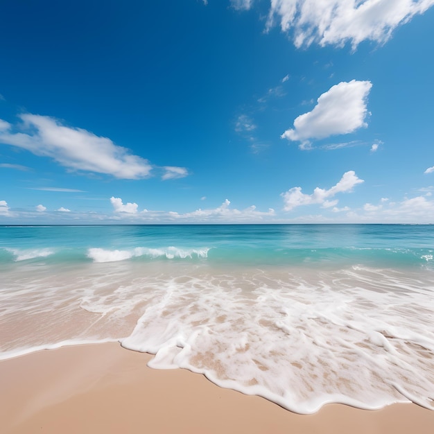 crashing waves on the shoreline beach Tropical beach surf Abstract aerial ocean view