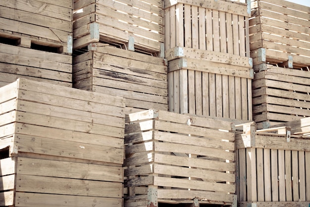 Crates stack
