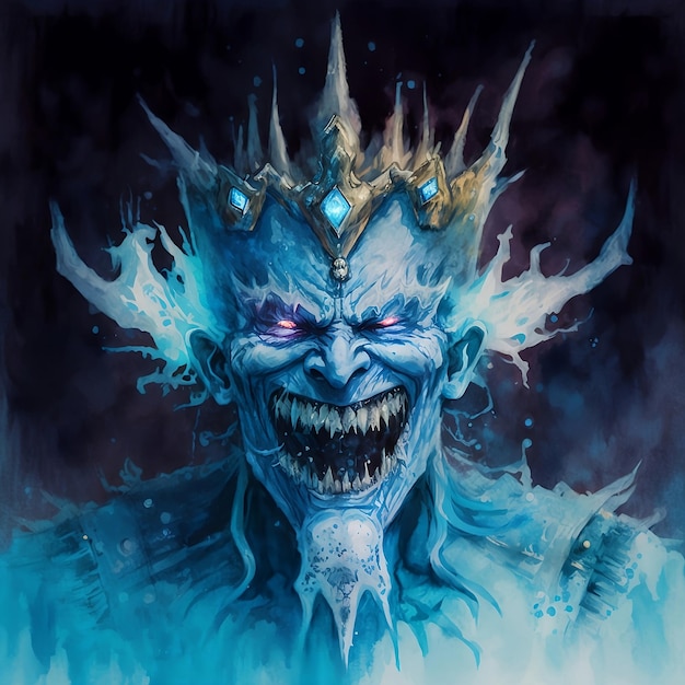 The crazy king of the ice world.