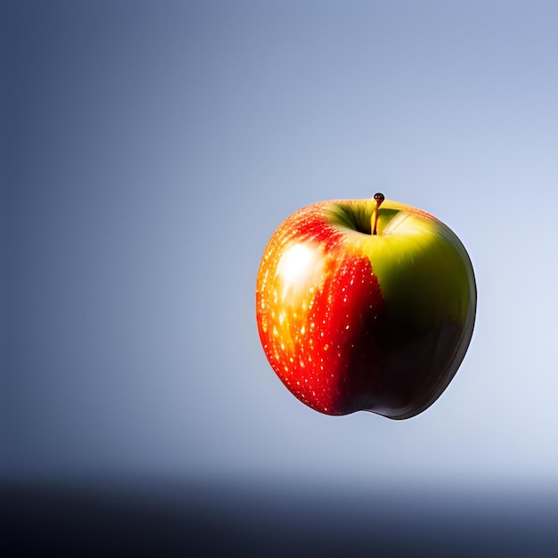 crazy red apple fruit fly