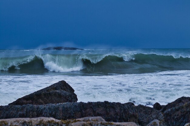 Crazy waves in acadia