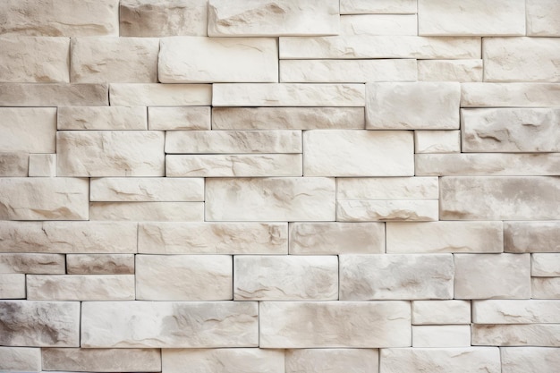 Cream and beige brown brick wall concrete or stone texture