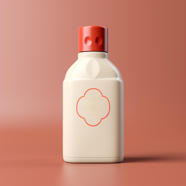 Cream Bottle Mockup