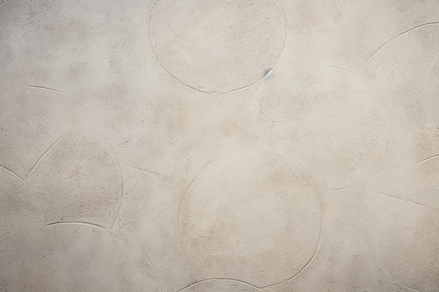 Cream Concrete Texture Pattern Circle for Background