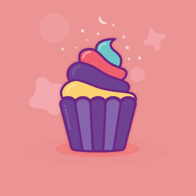 cream cupcake delicious