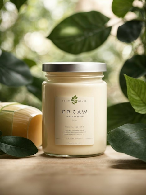 cream jar