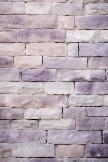 Cream and lavender brick wall concrete or stone texture ar 23 v 52 Job ID f19417ea7c1f44028742eb3ea909e434