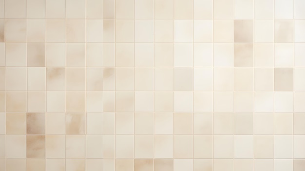 Cream light ceramic wall chequered and floor tiles mosaic background