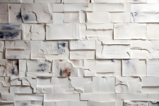 Cream and white brick wall texture brickwork and stonework flooring interior background