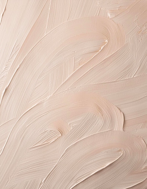 Creamy acryl penseelstreek