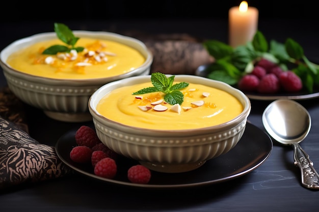 Creamy Butternut Squash Pudding Vegan Dessert