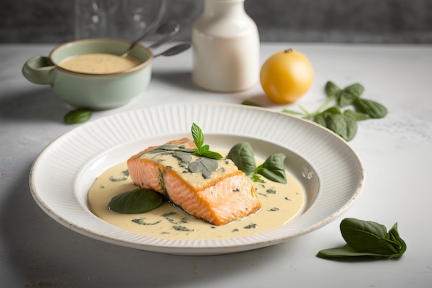 Creamy Garlic Tuscan Salmon