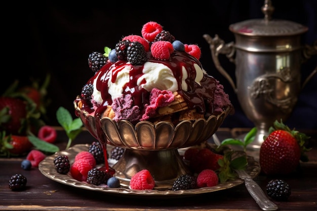 creamy haven vanilla ice cream paradise