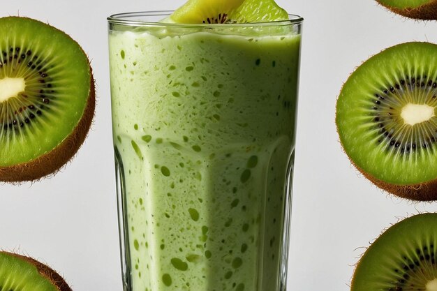 Creamy Kiwi Lime Lassi