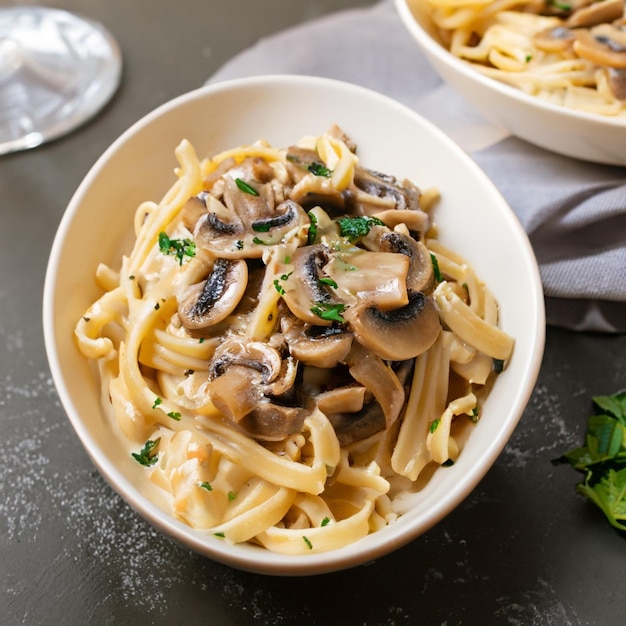 Creamy Mushroom Pasta