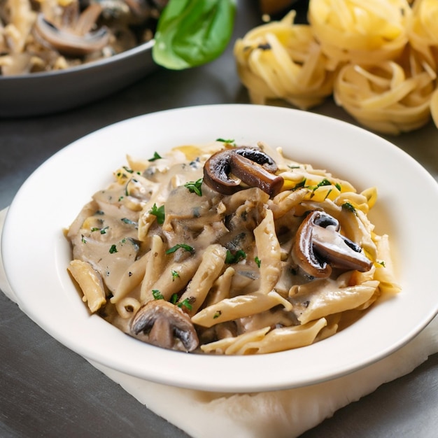 Creamy Mushroom Pasta