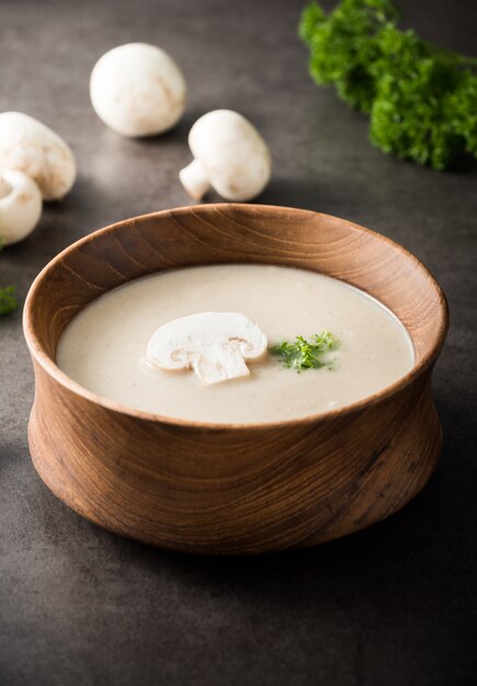 Creamy Mushroom Soup 