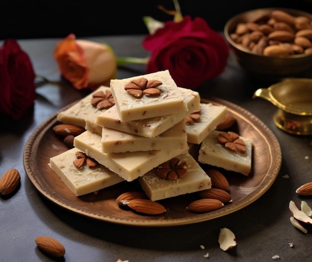 Photo creamy and nutty kaju katli