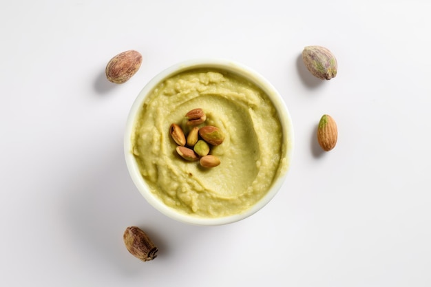 Creamy pistachio butter food Generate Ai