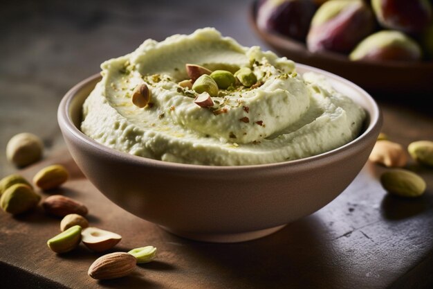 Creamy pistachio butter