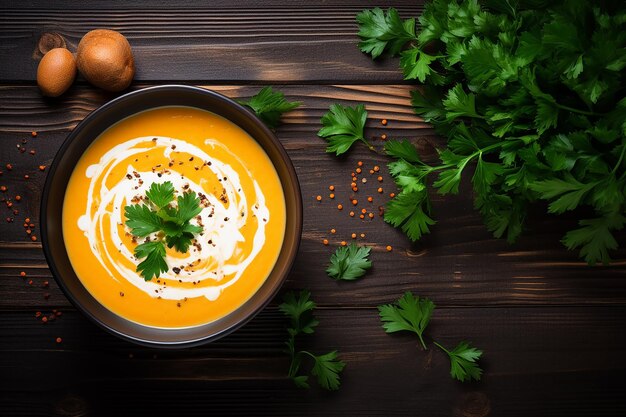 Creamy Pumpkin Carrot Soup