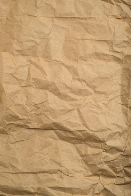 Creased craft paper Background texture