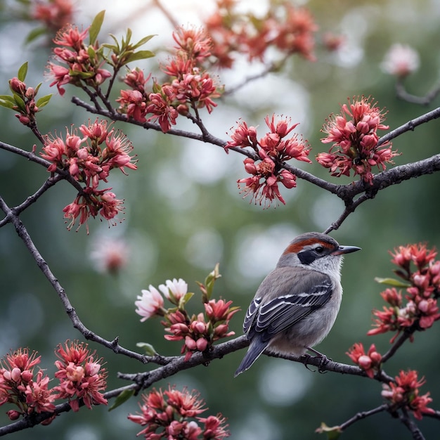 写真 シンプルな鳥の現実的な画像を作成する