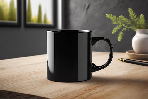 Photo create captivating mug designs with our versatile mockup