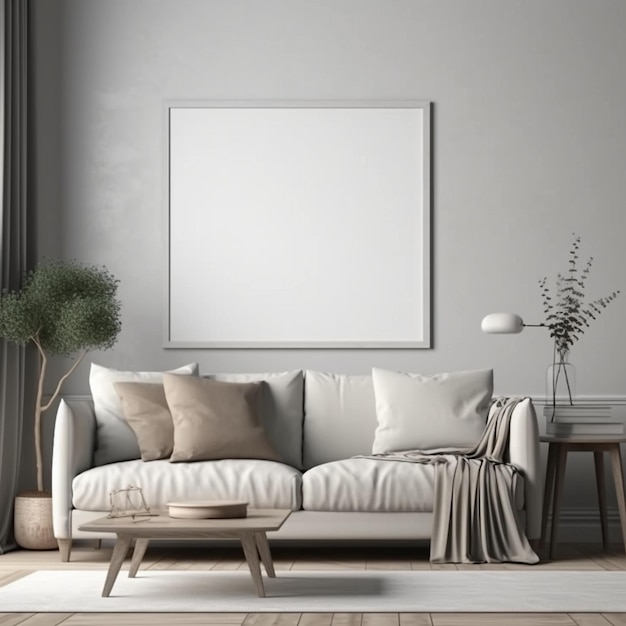 Premium AI Image | Create a GalleryWorthy Display with a Sleek Picture ...