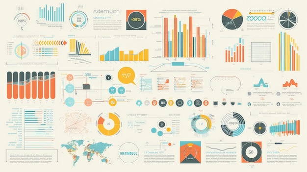 Create an infographic showcasing the different types of data structured ...
