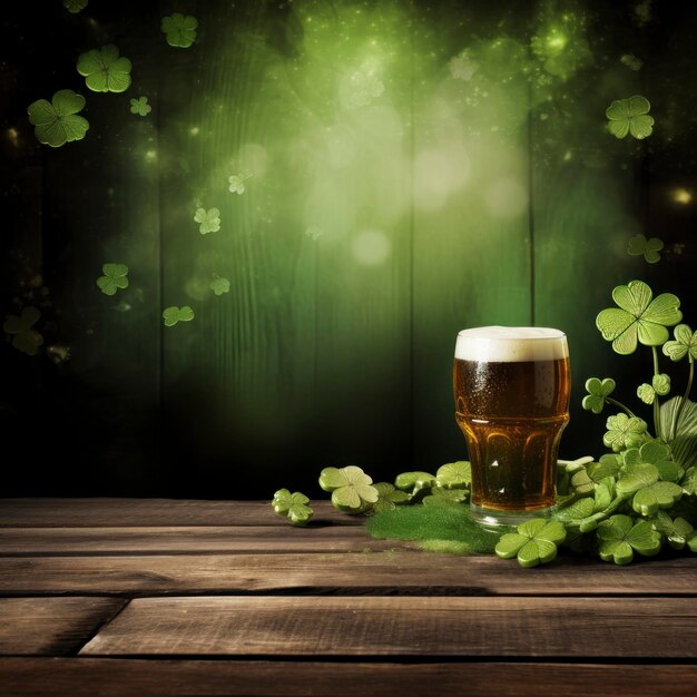 Photo create an irish looking st patricks day background design