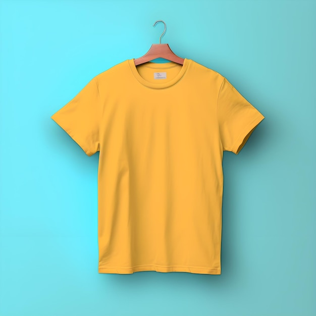 Photo create memorable branding with realistic mockup of tshirt