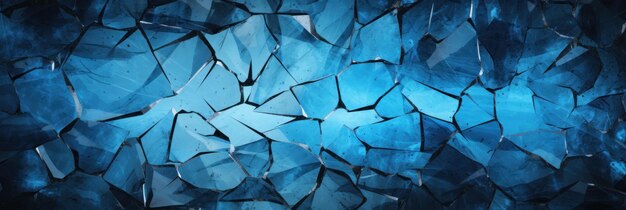 Photo create a minimal cracked glass wallpaper image that will look like display is broken blue ar 31 job