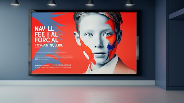 Create a modern digitalage campaign slogan Concept art with a futuristic vision of advertising