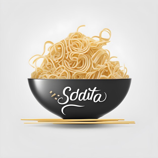 Foto creare una ciotola di noodles