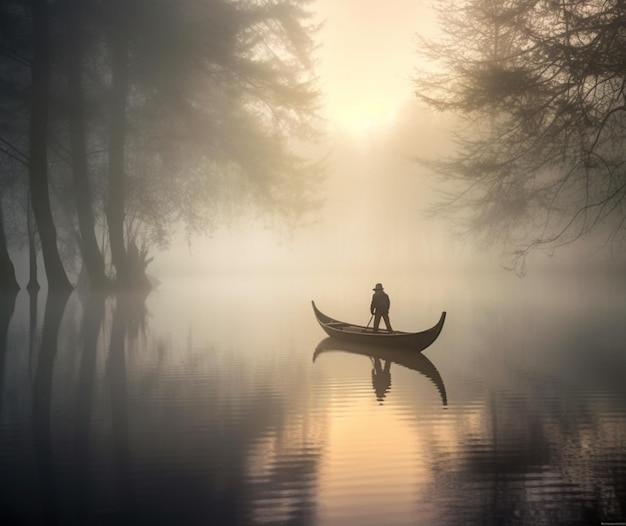 Create a serene atmosphere with tranquil photograph