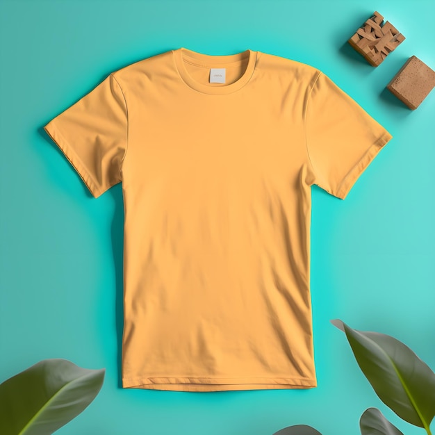 Photo create stunning presentations with customizable mockup of tshirt