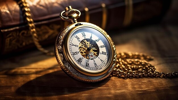 Create a tale about a character who possesses a pocket watch that allows them to control time