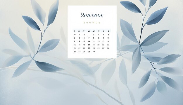 Photo create a visually stunning 2024 calendar